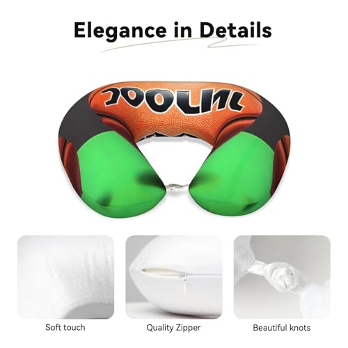 Almohada de viaje espuma viscoelástica cuello en U miniatura 4