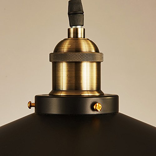 Plafonnier suspension industriel E27 pour éclairage de cuisine - 6