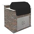 LZBCIXA 420D Heavy Duty Built in Grill Cover for Napoleon Built-in 700 Series 32 RB 2021–2026, Waterproof Outdoor Kitchen Grill Cover with Air Vent, Durable Oxford Fabric BBQ Island Cover,A