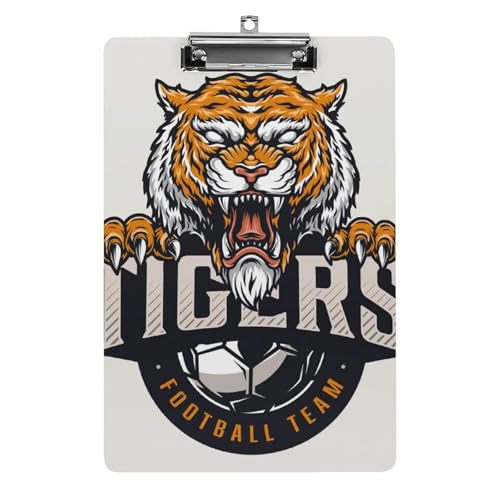 Presse-papiers tigre A4 avec pince et porte-formulaires pour documents