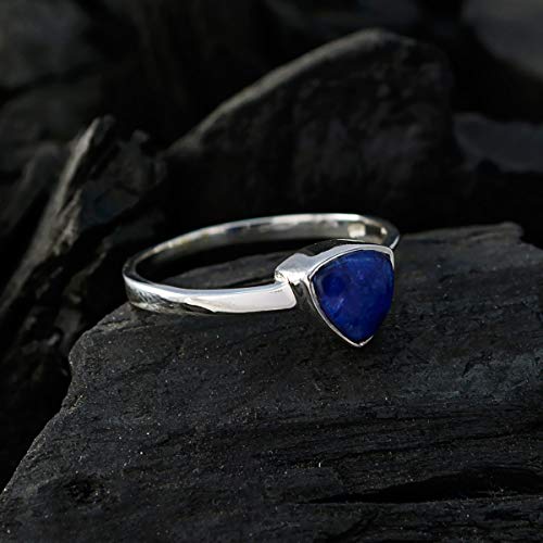 Bague en argent sterling 925 triangle : finis les bijoux ternes