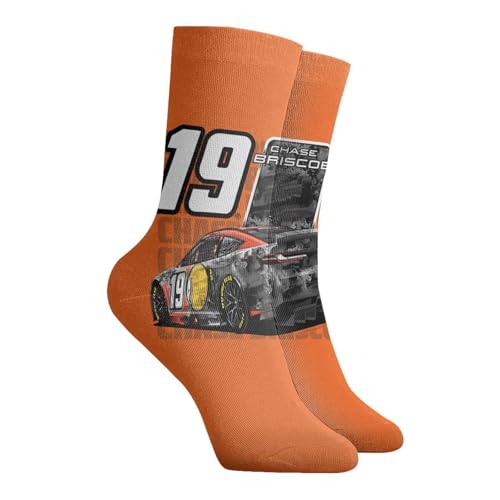 Chase Briscoe 14 Running Socks Athletic Ventilating Comfort Fit Performance Cool Wicking Crew Socks for Unisex2