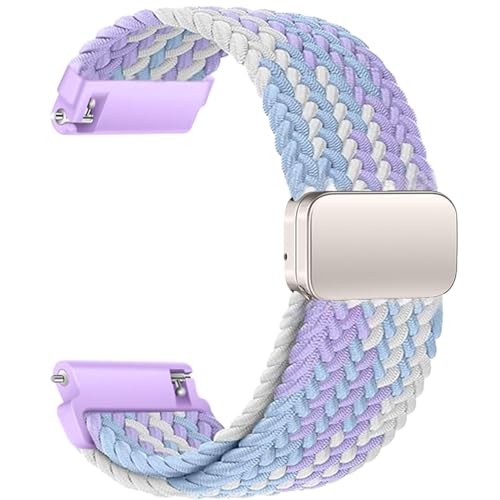 Sundara 20mm Nylongewebtes Armband für Samsung Galaxy Watch 7 6 5 4 40mm 44mm/6 4 Classic 46mm 42mm 47mm 43mm/FE/5 Pro/4...