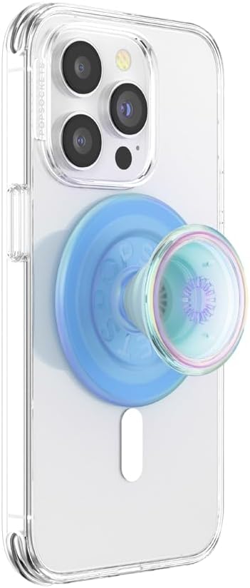 PopSockets Phone Grip for MagSafe, Magnetic Holder, Phone Stand, White - Horchata