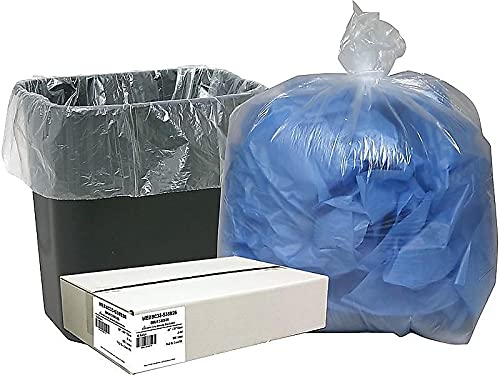 Webster 538926 Webster Classic 16 Gal. Trash Bags Clear 500/Carton (WEBBC33-538926)