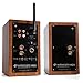 Audioengine HD3 Wireless Speaker | Desktop Monitor Speakers | Home Music System aptX HD Bluetooth, 60W Powered Bookshelf Stereo Speakers, AUX Audio, USB, RCA Inputs/Outputs, 24-bit DAC (Walnut)