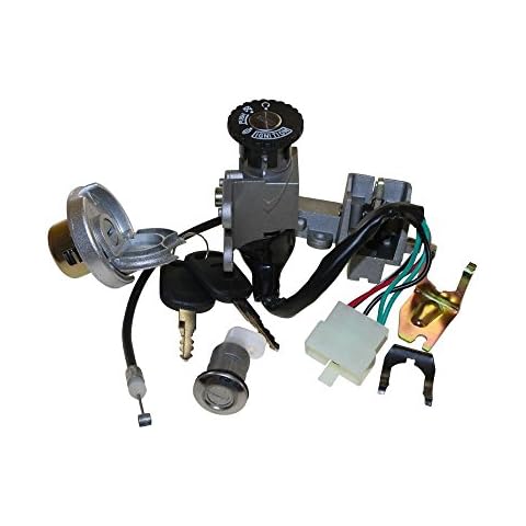 Zündschloss Schlosssatz 5 Pin Version für 4 Takt China Roller z.B. Baotian, Buffalo, MKS, Rex RS 450 Cover