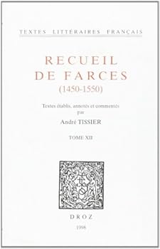 Paperback RECUEIL DE FARCES (1450-1550) Book