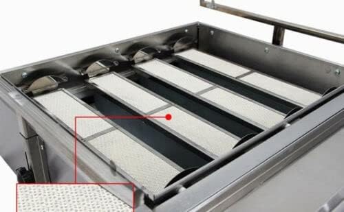 LPG 4 Burners Barbecue Grill Indoor Outdoor LPG BBQ Grill Roaster