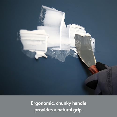 Axus Decor S-Fill (Grey Series) Stainless Steel Flexible Filling Knife, Filler - Putty Knife for Professional & DIY Projects - Anti Rust Blade and Ergonomic Aleetwood Handle - 1.5 Inch/ 38mm 3 Axus Decor S-Fill (Grey Series) Stainless Steel Flexible Filling Knife, Filler - Putty Knife for Professional & DIY Projects - Anti Rust Blade and Ergonomic Aleetwood Handle - 1.5 Inch/ 38mm - Image 3