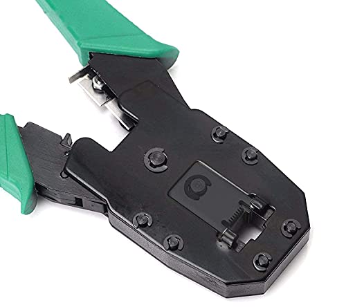 Image of 3 in 1 Modular Crimping Tool, Rj45, Rj11 Cat5E /Cat6 LAN Cutter with Cable Cutter