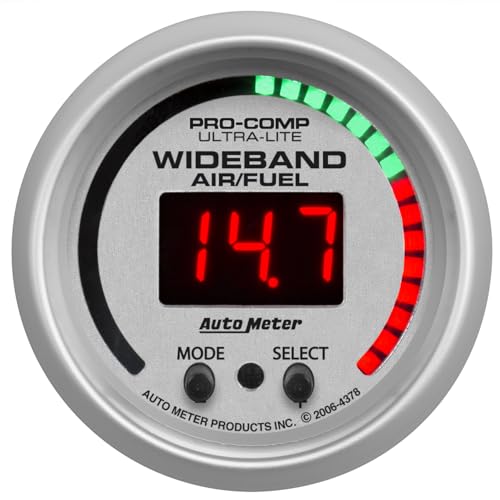 Auto Meter 4378 Ultra-Lite Digital Wideband Air and Fuel Ratio Kit