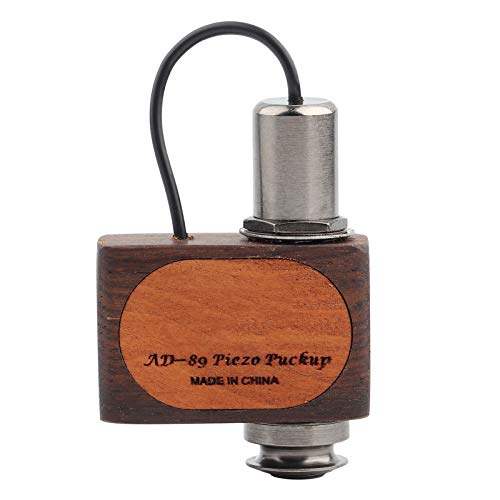 1 Stück Tonabnehmer, Adeline -Tonabnehmer, Mini-Mikrofon, Ukulele, Violine, Zubehör, Sandelholz
