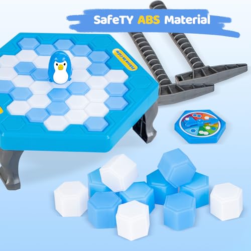 Juego Mesa Penguin Trap Save Penguin On Ice miniatura 3