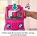 Fisher-Price Little People Barbie Toddler Toy Cupcake Truck Musical Playset with 9 Pieces for Pretend Play Kids Ages 18+ Months (Amazon Exclusive)