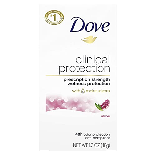Dove Clinical Protection Anti-Perspirant Deodorant Solid, Revive - 1.7 oz - 2 pk