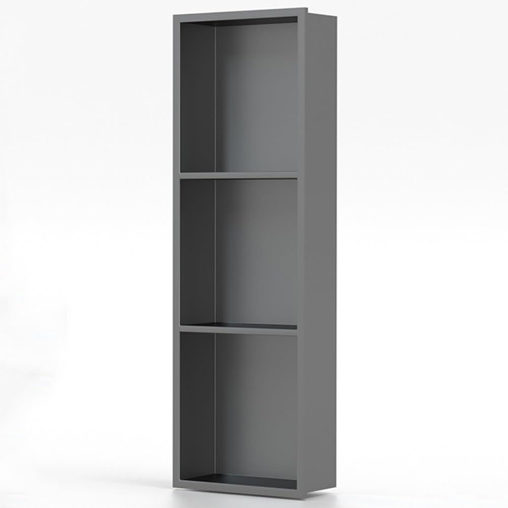Stojak łazienkowy ze stali nierdzewnej, metalowa szafka ścienna do salonu, łatwa instalacja, nowoczesny design, oszczędzający miejsce organizer