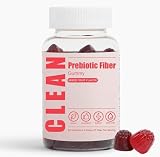 JINMAO Clean Fiber Gummies for Men, Clean Prebiotic Fiber Gummy Supplement, Digestive Gut Health 60 Gummies