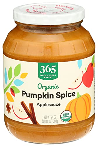 Image of 365 Everyday Value, Organic Pumpkin Spice Apple Sauce, 24 OZ