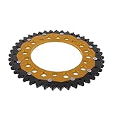 Kettenrad Dual 43Z Teilung 525 gold