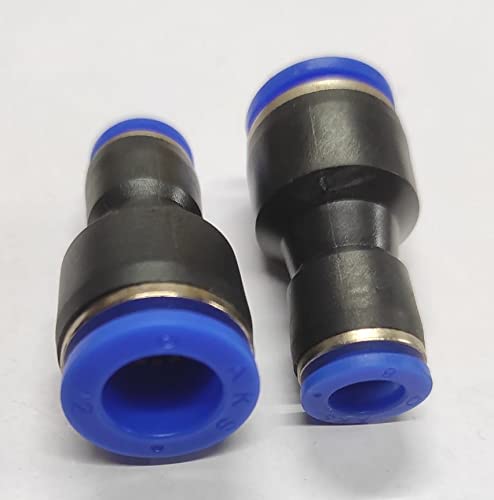 CRAFTSFY 8 MMX 12MM Pneumatic joint Type Equal Air Line Straight Push Connector Push in Joint Pneumatic Connector Quick Fittings Pneumatic Connector Quick Connector Size 8 X 12 MM joint (Pack of 2) (B09P1N92B7) Amazon Price History, Amazon Price Tracker