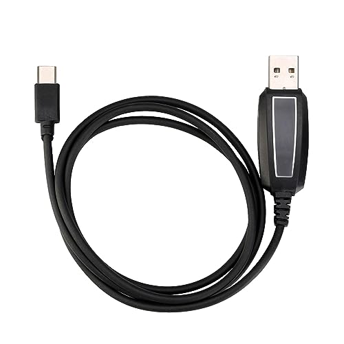 Retevis RT622P USB Programming Cable Type-C Compatible Walkie Talkie RT665 RB619 RT622P RB666 Type-C 2 Way Radio Programming Cable (1 Pcs)