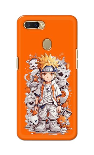 Image of PRINTFIDAA Printed Hard Back Cover Case for Oppo A7 | Oppo A5s | Oppo A12 | Oppo A11k | Oppo A12s Back Cover (Famous Anime Cartoon Character) -112