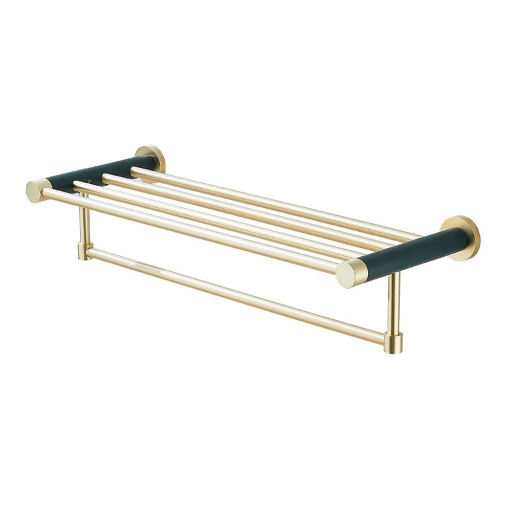DKRAHRJJ Towel Rail, Wall Mounted Towel Holder, Bathroom Towel Rack, Bathroom Hardware Towel Shelves/a