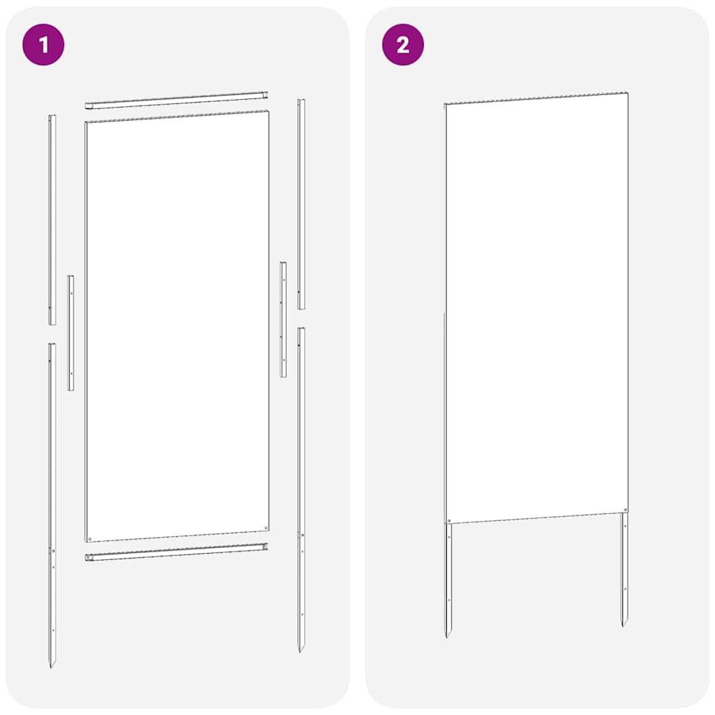 Genérico Pantalla de Privacidad para Jardín Calado Negro 50 x 140 cm,Casa y jardín,Decoración,Obras de Arte,Carteles, copias y Arte visual-876287