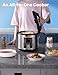 COMFEE' Rice Cooker, Slow Cooker, Steamer, Stewpot, Sauté All in One (12 Digital Cooking Programs) Multi Cooker (5.2Qt ) Large Capacity. 24 Hours Preset & Instant Keep Warm, Black/Silver (MB-M25)