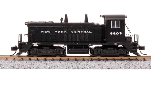 Broadway Limited 7496 EMD NW2, NYC 8803, Black w/White, Paragon4 Sound/DC/DCC, N Scale
