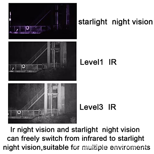 Lunettes de vision nocturne 1080P et jumelles de nuit infrarouges avec zoom numérique 8X pour camping