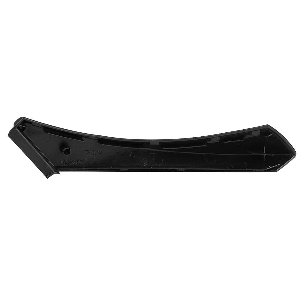 Akozon Prawy Uchwyt Drzwi Wewnętrznych - Panel Wykończeniowy do Serii 3 2005-2012 E90 E91 318320325330335 (Czarny)