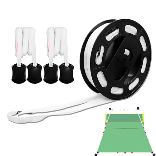 Bádminton Corto Líneas - 240x528 pulgadas Líneas de entrenamiento de la corte de equipo Accesorios de tenis para