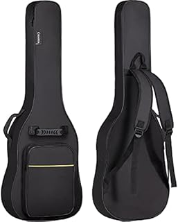 CAHAYA Electric Guitar Bag Gig Bag 6mm Padding Backpack Padded Soft Guitar Case Black CY0226