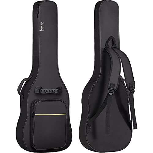 CAHAYA Bolsa Guitarra Electrica Acolchada de 6mm para Guitarra Electrica con Un Bolsillo Frontal para Libros de Música Modelo CY0226