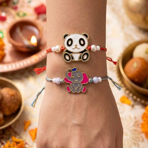 Image of TIED RIBBONS Rakhi for Kids Boy - Set of 2 Premium