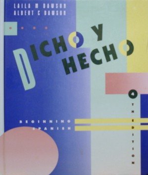 Dicho y Hecho: Beginning Spanish 047157385X Book Cover