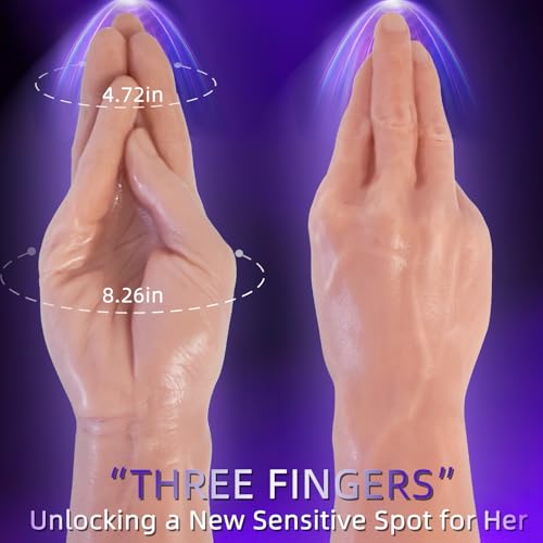 Long Thick Huge Fist Dildo Sex Toy Lifelike Soft 3 Inch Diameter - Image 3