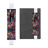 Système de fixation stable : équipé d'une bande élastique, s'adapte étroitement au bord du carnet, empêche efficacement les outils d'écriture de glisser ou de s'égarer, et garde le bureau propre.