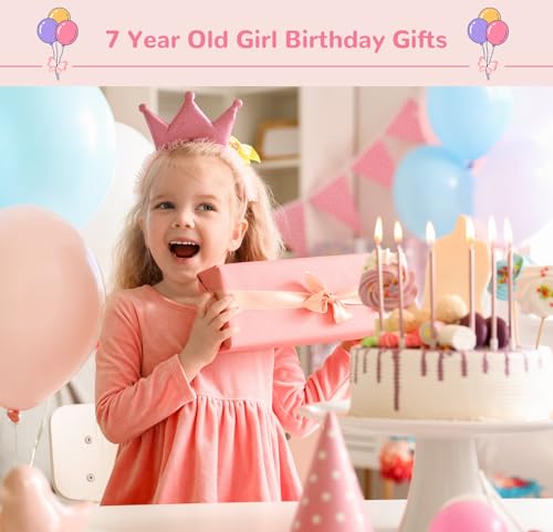 Image of 7 Year Old Girl Birthday Gifts: Zebra Stone Beaded Bracelets For Girls, Adjustable Girls Bracelets, The Coolest Birthday Gifts For 7 Year Old Girls! Ideal For 7th Birthday Granddaughter Gifts Bracelet
