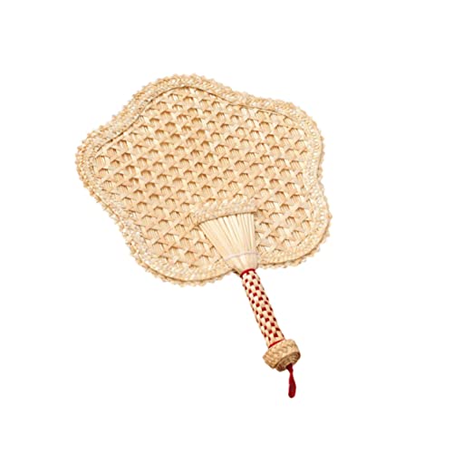 HAWILLOSCH Adornos De Abanico Espadaña Abanico Mano Para Decoración De Hogar Para Accesorios De Verano Salas De Estar