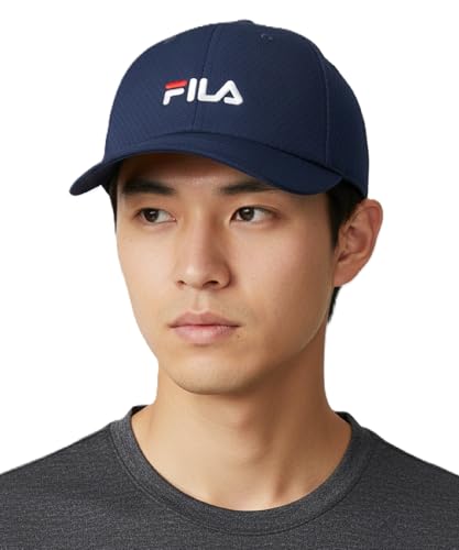 [フィラ] キャップ LITE MESH CAP メンズ ネイビー