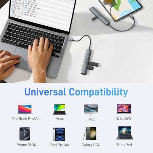 Hub USB C 5 in 1 con HDMI 4K - Hub USB - Immagine 7