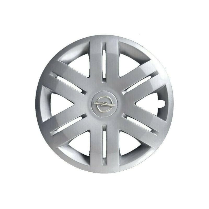 Kit di 4 copricerchi adattabili - per Opel Vivaro / Opel Movano (vecchio e nuovo modello) (logo cromato) - diametro 16 pollici - non originali