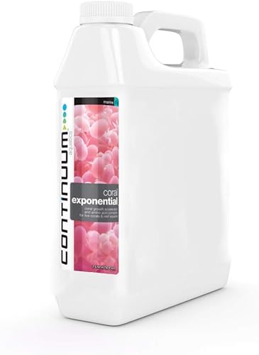 Continuum Aquatics Coral Exponential - Acelerador de crecimiento de coral y complejo de aminoácidos para corales vivos y acuarios de arrecifes, 2