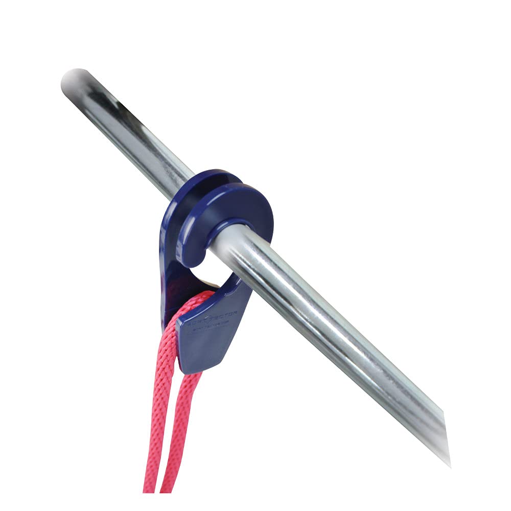 Extreme Max BoatTector 3005.5029 Bootsschienen-Fender Kleiderbügel, Vorteilspack, 2,5 cm, Blau