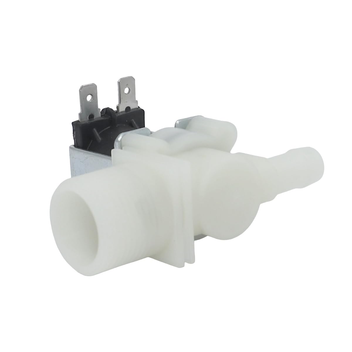 WITTKOWARE Magnetventil mit ¾ Zoll Außengewinde, Sieb und 10-11mm Schlauchanschluss, 1-fach, Steuerspannung 12V/DC, max. 0,5A