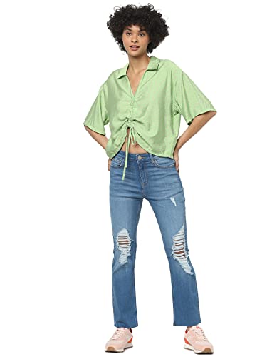 Image of ONLY Women's Rayon Blend Regular Fit Top