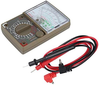 HGJVBFGH1 Analog Multimeter De-960Tr Ac Dc Volt Current Testing Electrical Multitester Black